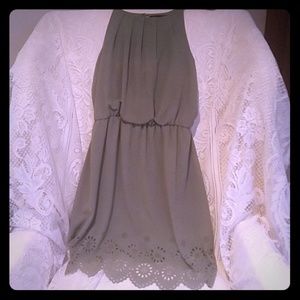 Franchesca's Pretty olive green dress